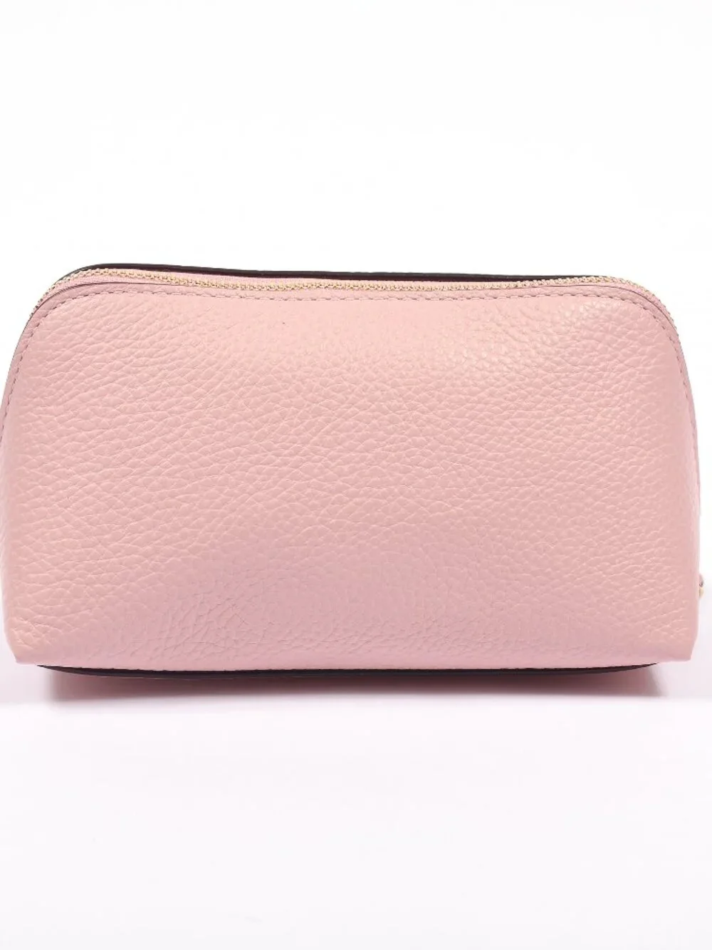 Coach x Disney 101 Dalmatians Cosmetic Case 17 Pink Leather 91785 NWT
